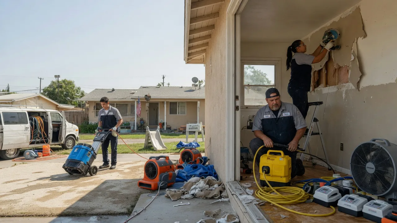 Water Damage Restoration in Plano, TX near me